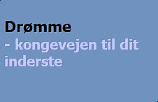 Drømme er kongevejen (billede)